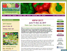 Tablet Screenshot of abfarmersmarket.org